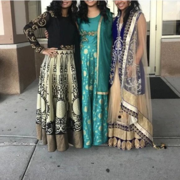 Indian Reception Outfit / Indian Reception Dress / Indian Wedding Dress - Picture 4 of 4